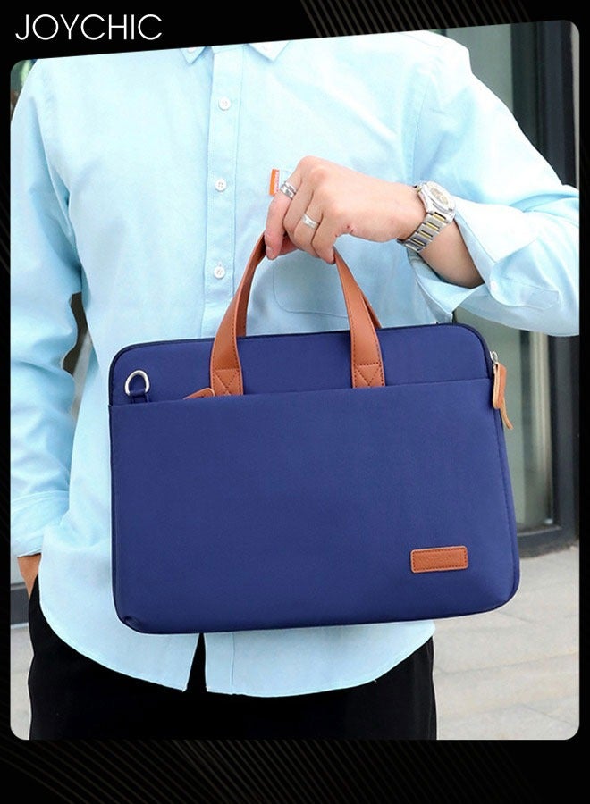 Casual Business Lightweight Zipper Laptop Bag  with Adjustable Shoulder Straps for Women Men Work Office  Fit 16 inch - Image 3