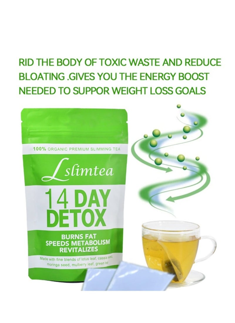 Wins Town Detox Tummy Tea Bags, Weight Loss Slimming Tea, Detox Tea Support Healthy Digestive and Metabolism,14 bags  - Image 5