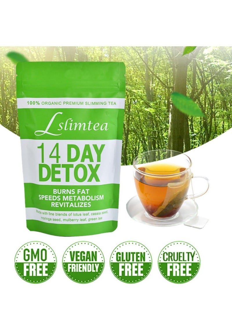 Wins Town Detox Tummy Tea Bags, Weight Loss Slimming Tea, Detox Tea Support Healthy Digestive and Metabolism,14 bags  - Image 2