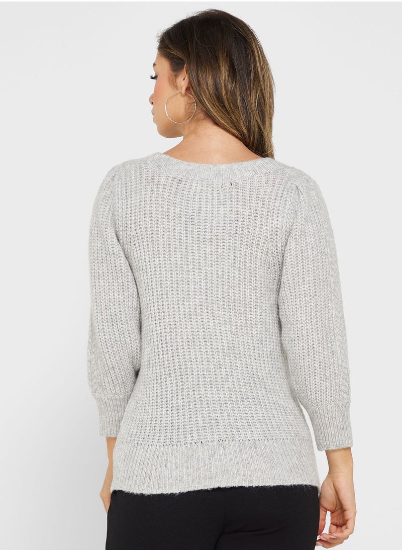 VERO MODA - Round Neck Sweater - Image 1