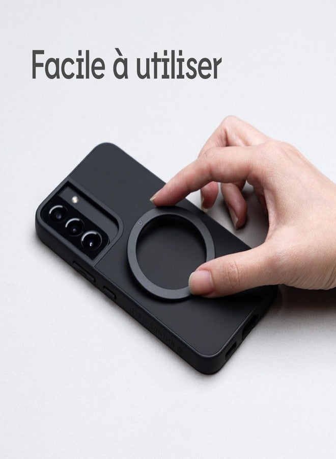 RHINOSHIELD Magnetic Ring | MagSafe Compatible Adapter, MagSafe Sticker, Universal Magnetic Adapter Accessory Compatible with iPhone, Samsung Galaxy, Pixel, OnePlus, Oppo, Xiaomi, Redmi - Image 4