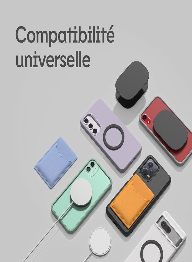 RHINOSHIELD Magnetic Ring | MagSafe Compatible Adapter, MagSafe Sticker, Universal Magnetic Adapter Accessory Compatible with iPhone, Samsung Galaxy, Pixel, OnePlus, Oppo, Xiaomi, Redmi - Image 5