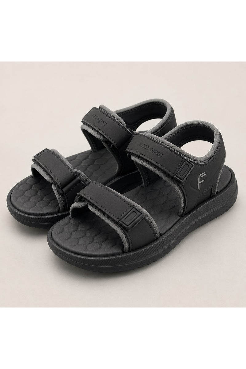 Feet First Men’s Sports Sandals with Adjustable Velcro Straps – Lightweight Comfort Outdoor Walking Sandals - Image 1