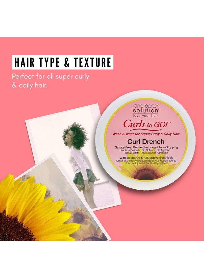 Jane Carter Solution Curl Drench Cleansing Co-Wash (16oz) - Hydrating, Nourishing, Reduce Frizz - Image 3
