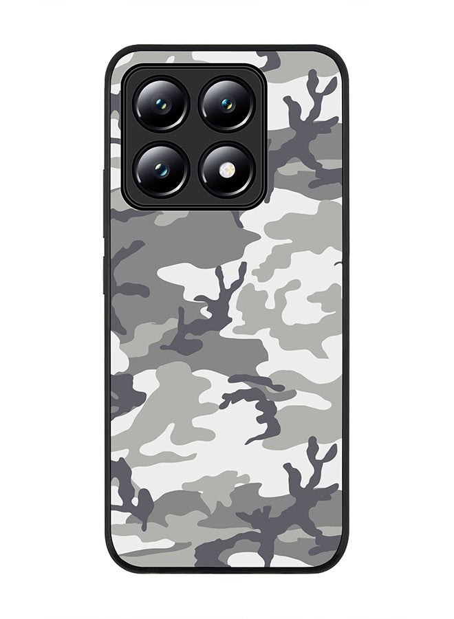 For Xiaomi 14T Case,Slim fit Camera Protection, Shockproof Thin Phone cover - Artic Camo