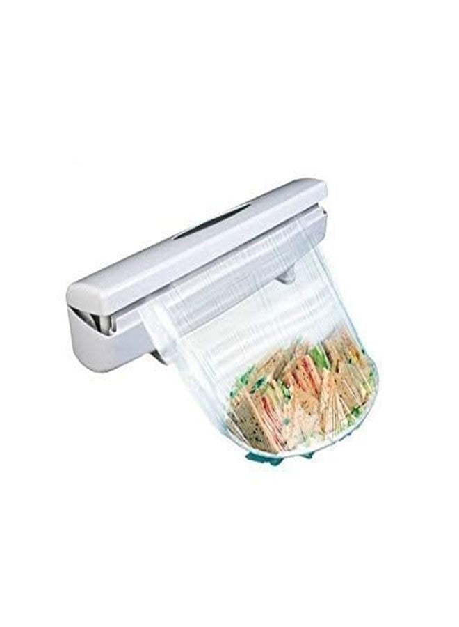 REDUCK™ Wraptastic Dispenser Wrap Food Fruits Vegetable Food Wrap Dispenser Aluminum Foil Wax Paper Cut for Food Packing Kitchen Accessories - Image 3