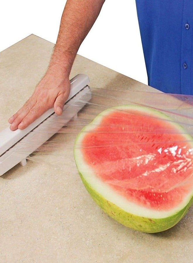 REDUCK™ Wraptastic Dispenser Wrap Food Fruits Vegetable Food Wrap Dispenser Aluminum Foil Wax Paper Cut for Food Packing Kitchen Accessories - Image 5