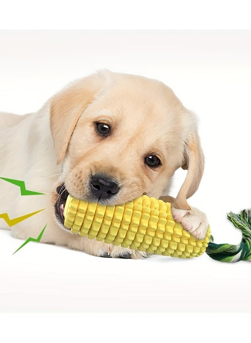 1Pcs Tough Durable Squeaky Interactive Dog Toys Puppy Teeth Chew Corn Stick Toy  - Image 2