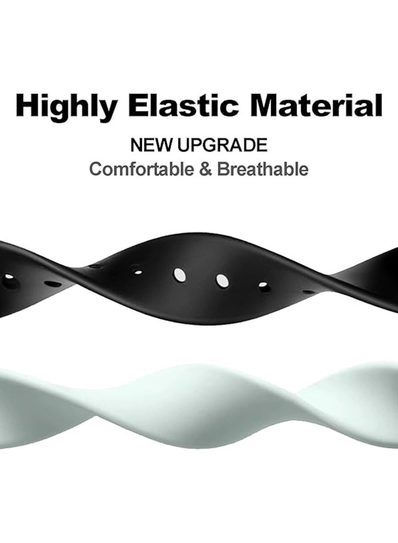 X-level 3Pcs Replacement Bands for Xiaomi Mi Band 10/9/8, Soft Sporty Straps, Adjustable Breathable Bands, Quick Release - Image 3
