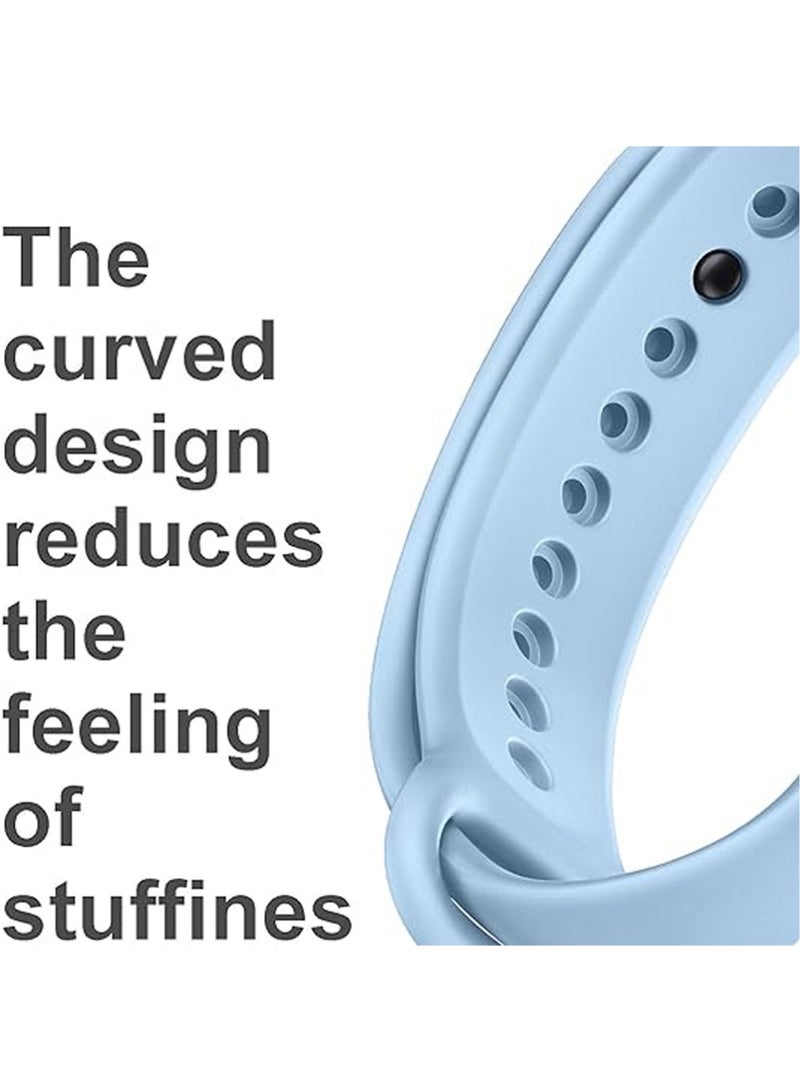 X-level 3Pcs Replacement Bands for Xiaomi Mi Band 10/9/8, Soft Sporty Straps, Adjustable Breathable Bands, Quick Release - Image 5