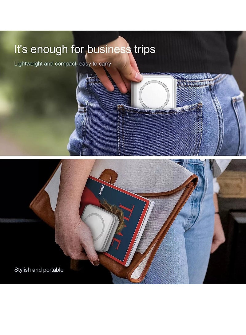 ELTRAZONE New 2022 Foldable Ultra Thin Mobile Phone Watch Stand Charger 15W Fast QI Magnetic 3 in 1 Wireless - Image 4