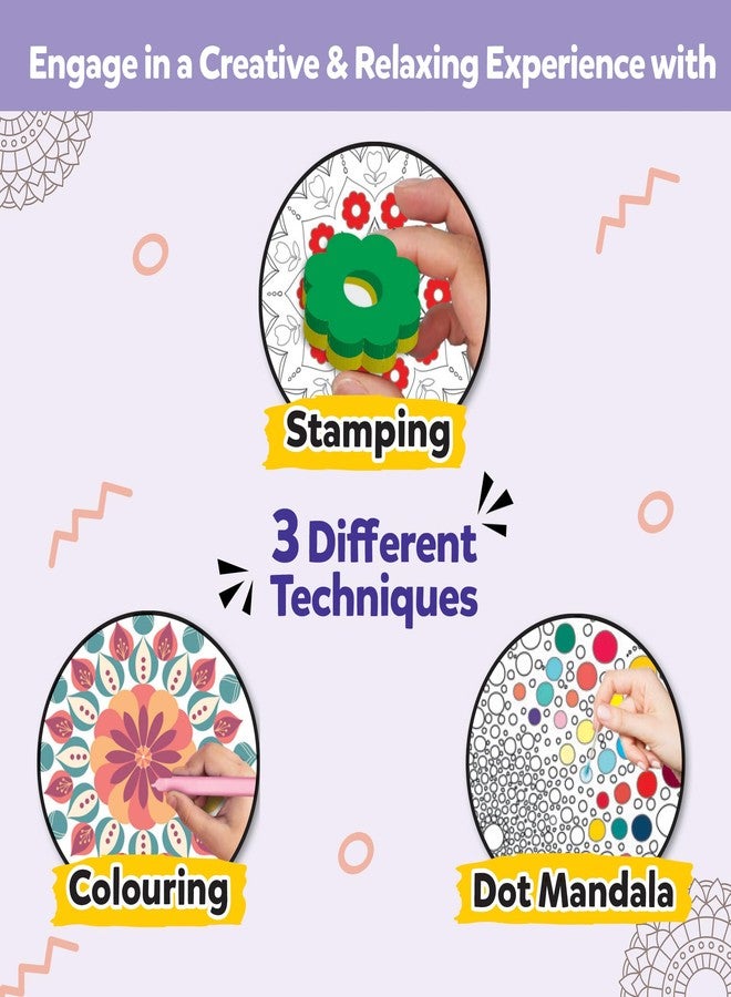 Little Berry Mandala Madhubani Painting Kit | Ultimate Mandala Art Kit for Adults | All-Inclusive Art and Craft Kit for Girls | Create 20+ Projects | Gifts for Girls Age 10-12 - Image 5