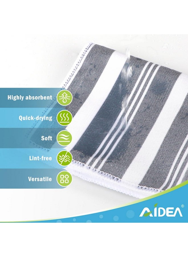 AIDEA Kitchen Towels, Absorbent Dish Towels for Kitchen, Soft Dish Cloth for Home, Multi-Purpose DishCloths for Household Cleaning and Drying, 11” x 11”, 8 Pack - Image 5