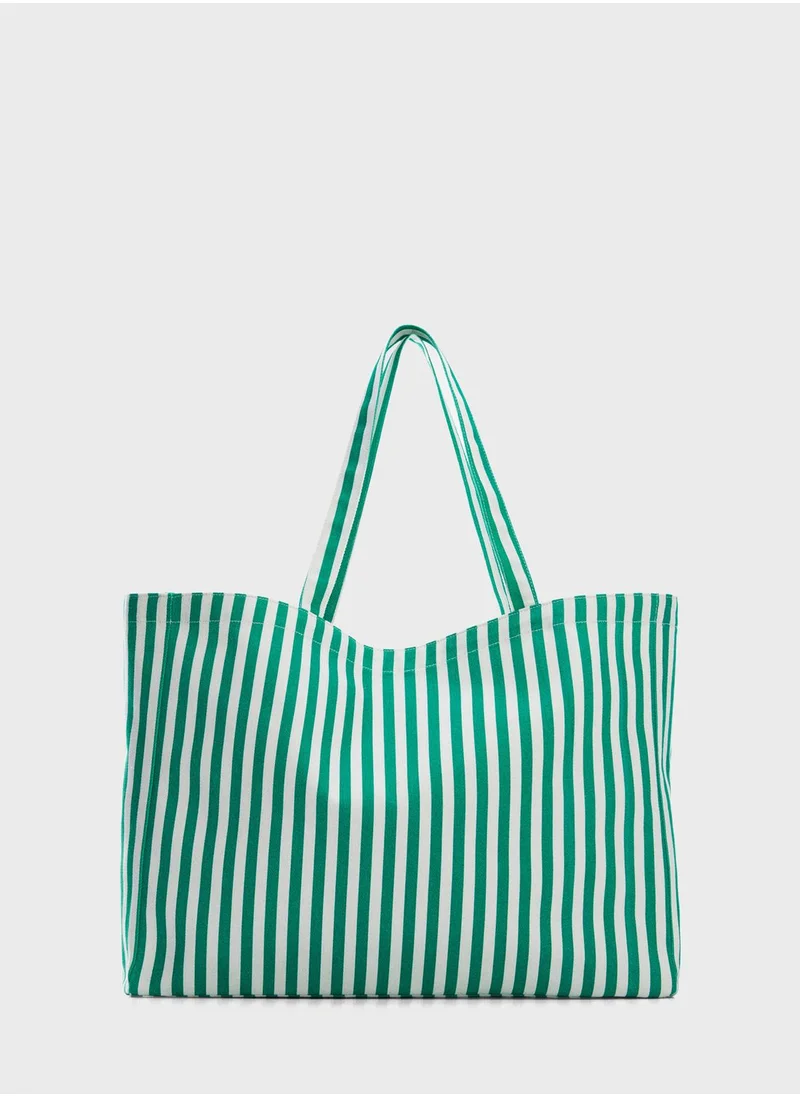 MANGO Guetaria Tote