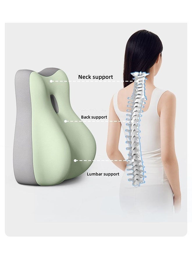 DAREU Multifunctional Ergonomic Lumbar Support Pillow – Skin-Friendly Back Cushion for Sleeping, Reading, and Relaxation – Breathable Orthopedic Design for Prone and Upright Postures  - Image 2