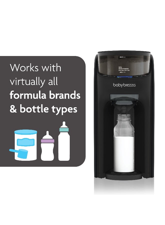 Baby Brezza Formula Pro Advanced WiFi Formula Dispenser - Automatically Mix a Warm Formula Bottle From Your Phone Instantly – Easily Make Bottle With Automatic Powder Blending Machine, Black - Image 5