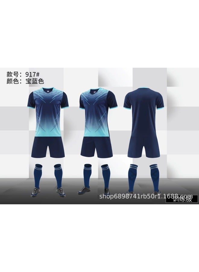 -sapphire Blue Football Jersey - Image 1