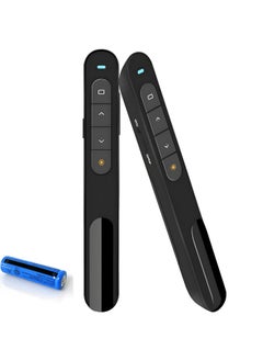 Viboton Laser Pointer, Wireless Presenter For Presentation, Slide Changer, Usb Power Point Remote Control Pen,Ppt Controller With Clip  - Image 1