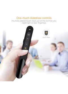 Viboton Laser Pointer, Wireless Presenter For Presentation, Slide Changer, Usb Power Point Remote Control Pen,Ppt Controller With Clip  - Image 2