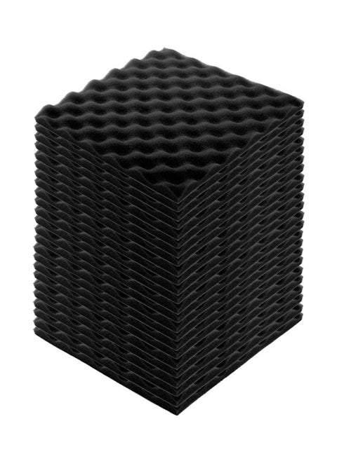 24-Piece Recording Studio Soundproof Wedge Foam
