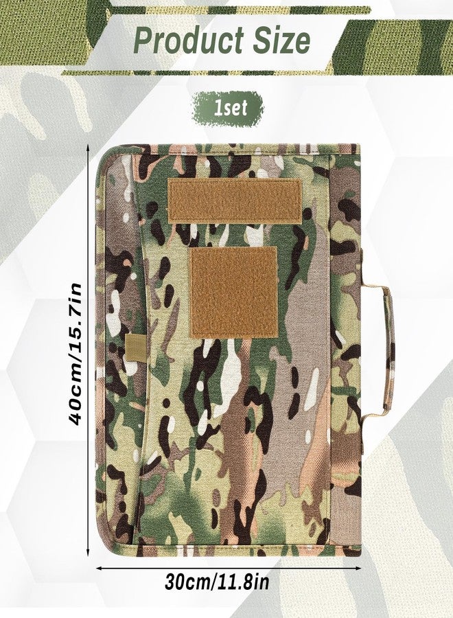 Dimeho Notebook Portfolio Detachable 3-Ring Binder Multi-Storage Pockets Durable Zipper Closure Planner Contains A4 Letter Paper or Professionals Outdoor Enthusiasts - Image 2