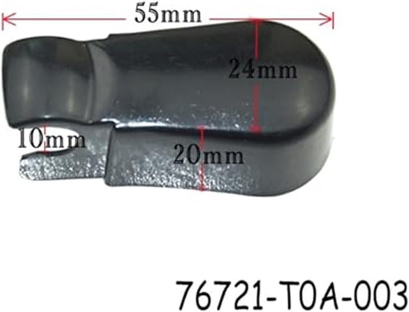 Wivplex Car Rear Wiper Arm Nut Cap Cover for CR-V 2012-2016 - Image 3