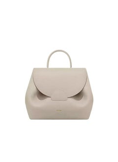 Polene Smile Bag - French Minimalist Design, Genuine Leather, Chic Everyday Tote for Women