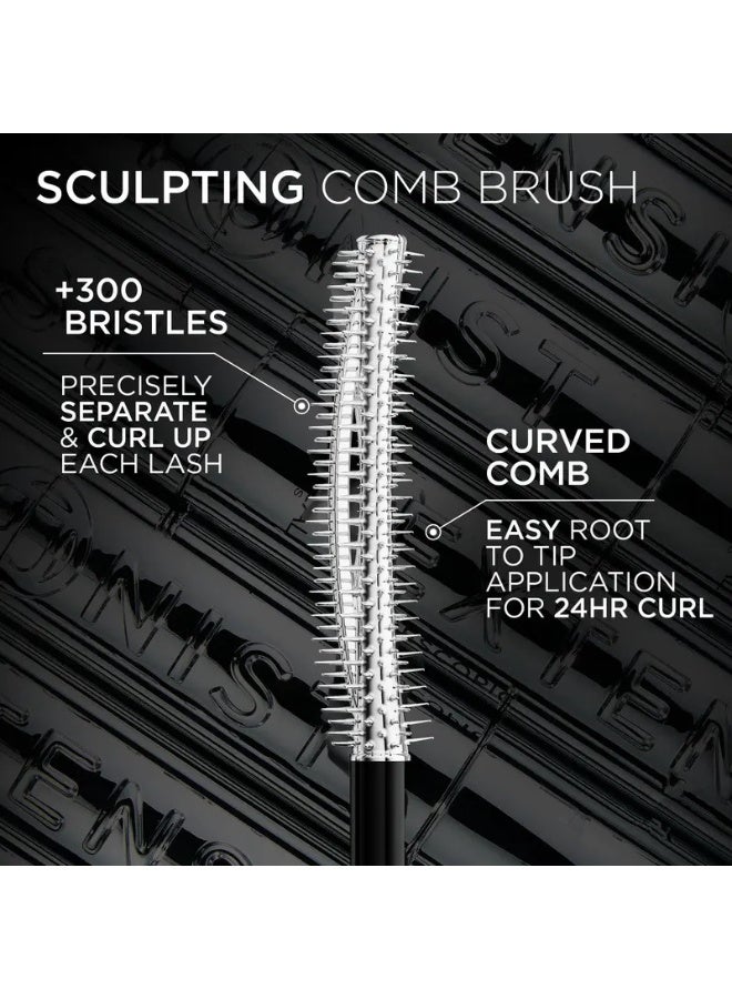 Telescopic Extensionist Mascara for 24H Long-Lasting Curl, Volume, and Exceptional Lengthening Eyelashes with Eyelash-Extension Effect - Image 2