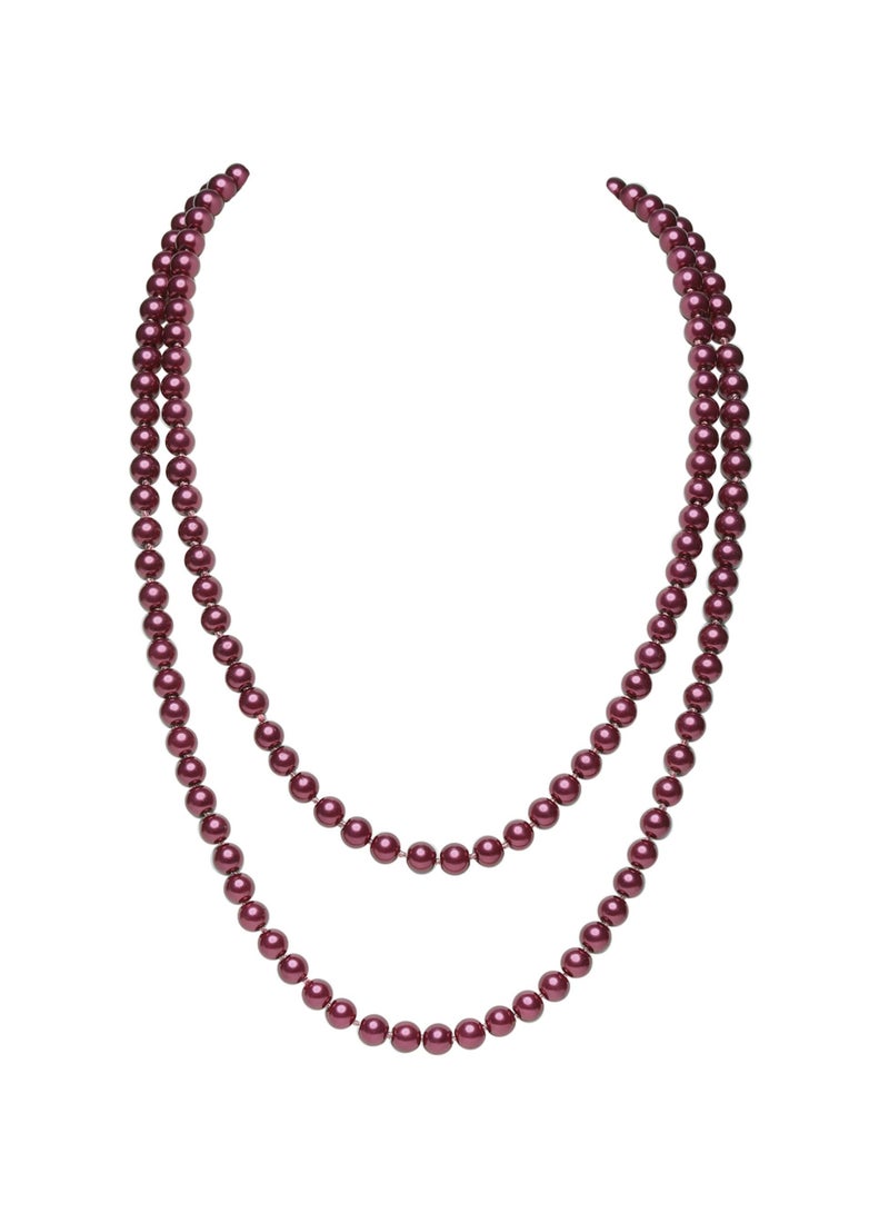 Complete 1920s Flapper Costume Accessories Set - Great Gatsby Style Headband, Pearl Necklace, Gloves, and Holder - Image 3