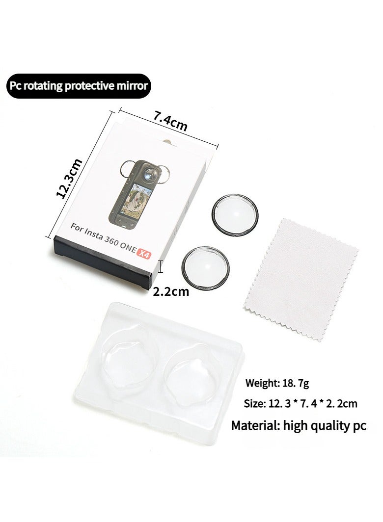 Insta360 X4 lens cover, lens cover is detachable Insta360 X4 lens cover accessories - Image 1