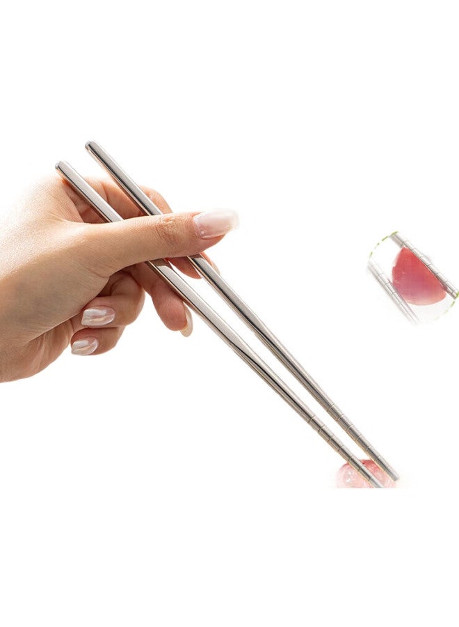 GRASEY 304 Stainless Steel Chopsticks And Spoon Set For One Person, Portable Three-Piece Chopsticks And Spoon Set Gy7357 - Image 3