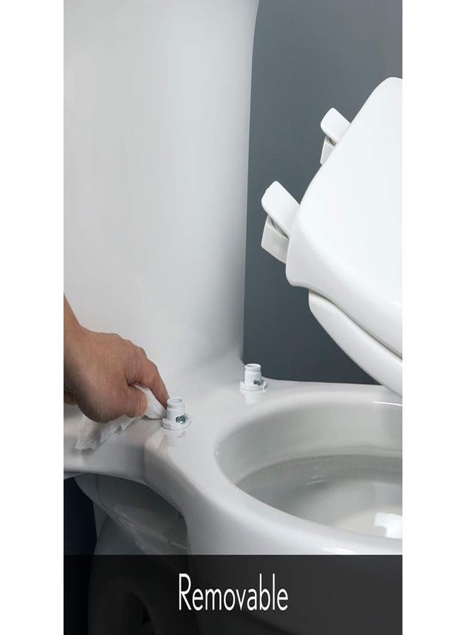 Bemis 47SLOW 000 مقعد مرحاض، إغلاق هادئ، دائري، أبيض - الكمية 1 - Image 3