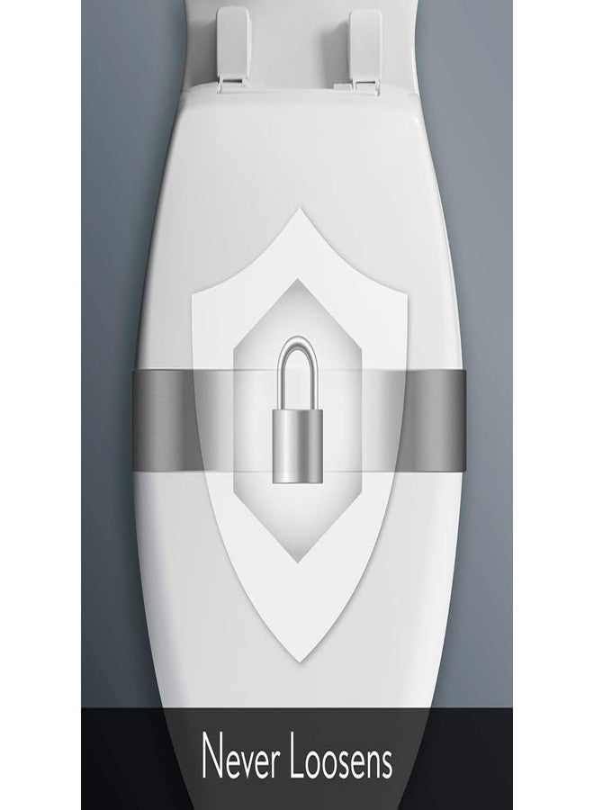 Bemis 47SLOW 000 مقعد مرحاض، إغلاق هادئ، دائري، أبيض - الكمية 1 - Image 5