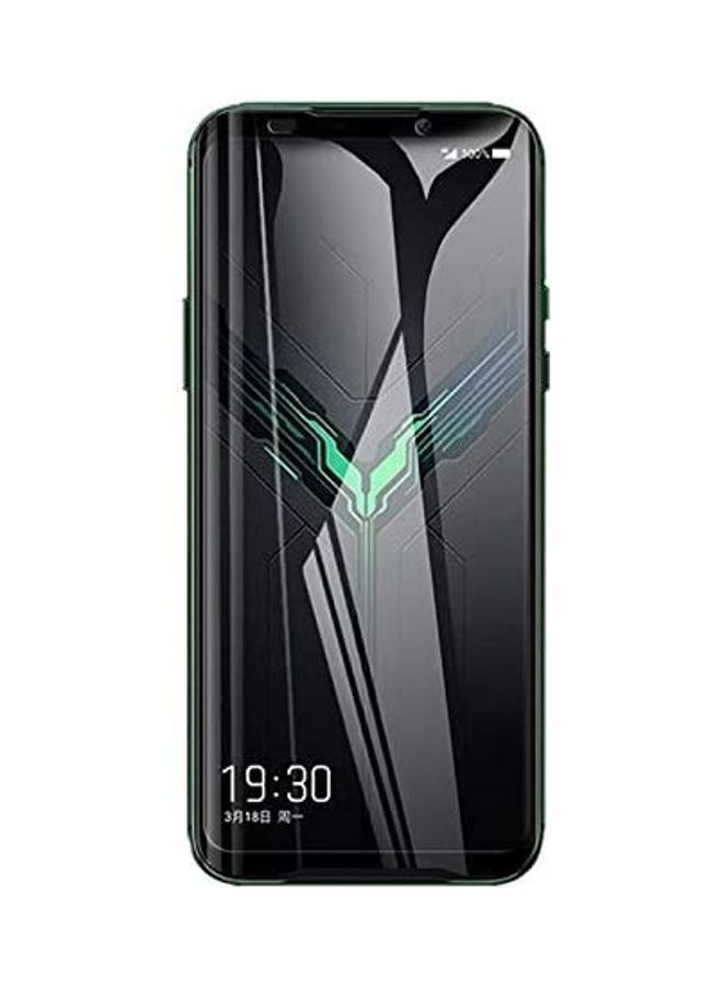 NIBEMINENT Tempered Glass Screen Protector For Xiaomi Black Shark 2 Pro Clear/Black - Image 3