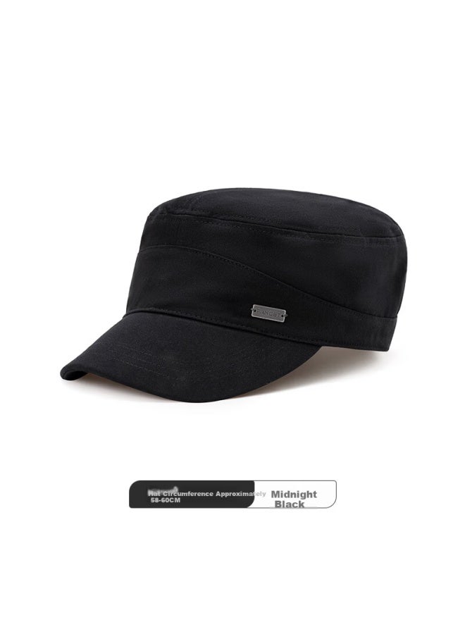 Fancet Men's Summer Korean Style Casual Fashion Military Cap Full Cotton Breathable Sun Protection Baseball Cap Outdoor Sunshade Duckbill Cap - Image 4