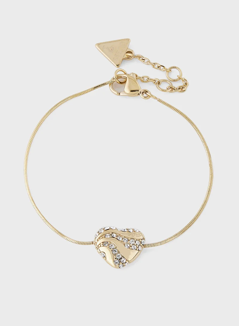 GUESS Chain Detail Single Bracelet