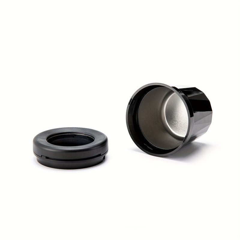 Elegant Metal Plastic Ashtray with Rotating Lid Golden Round Design for Car Use Durable Car Accessory - Image 4