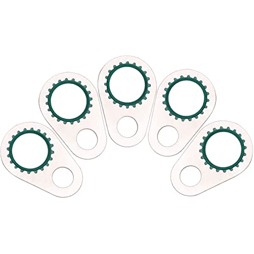 BUSY-CORNER A/C System Compressor Gasket Seals Air Conditioning Compressor Port Seal Washer Kit 60 Pieces Gasket Bonded Seal Assortment - Image 4