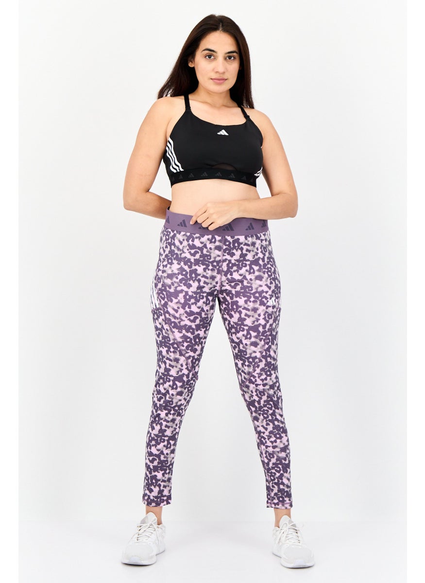 Adidas Women Sportswear Fit Training Legging, Multicolor  - Image 2