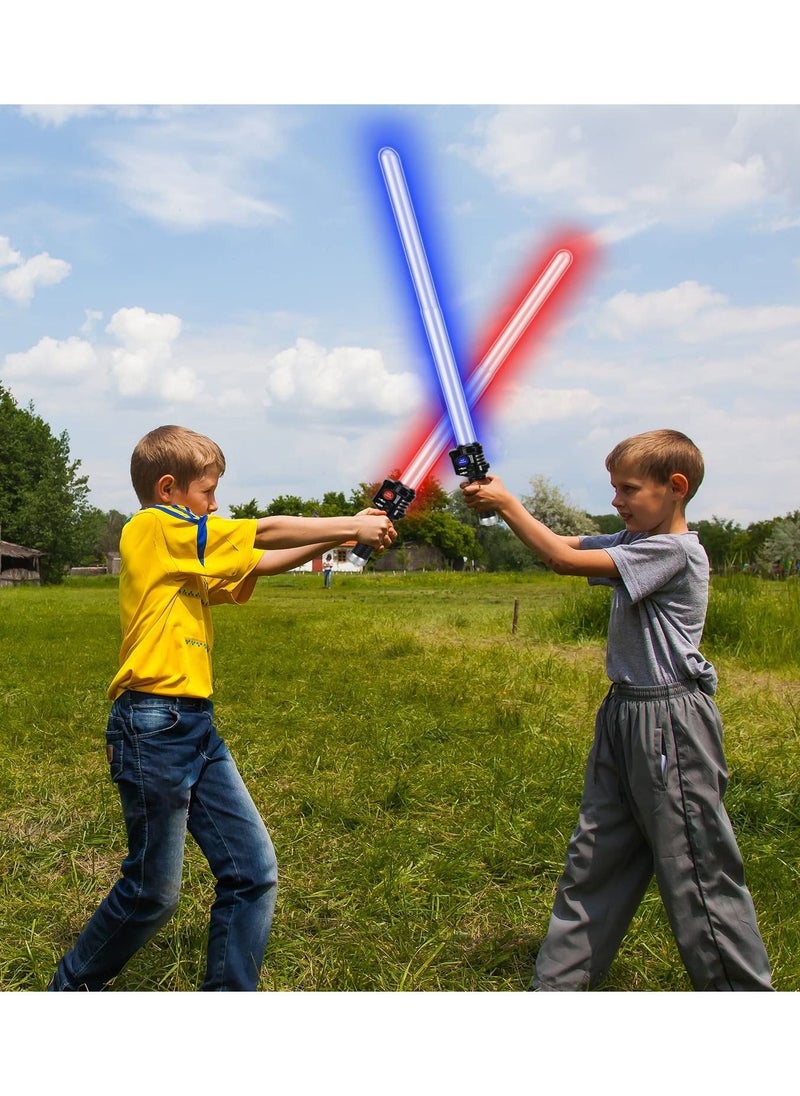 null - Laser Sword Double Light Saber Star War Led Lightsaber Fighters Galaxy Warriors - Image 1