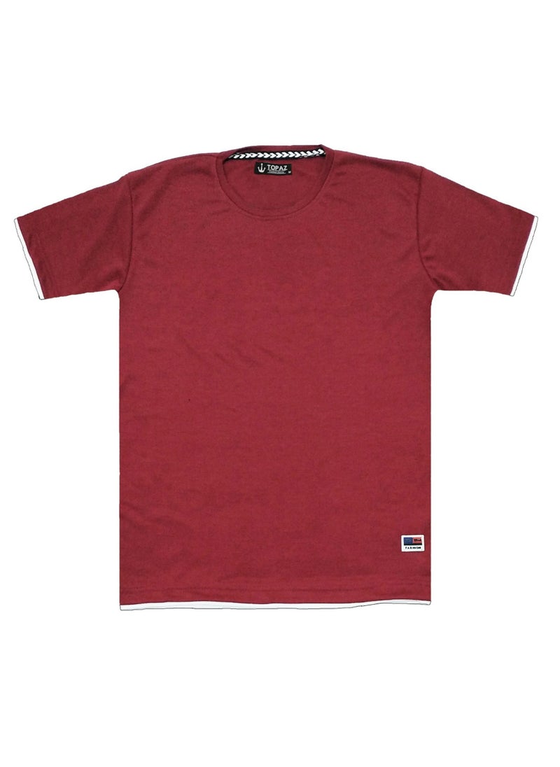 TOPAZ - Men's T-Shirt - Red - Image 1
