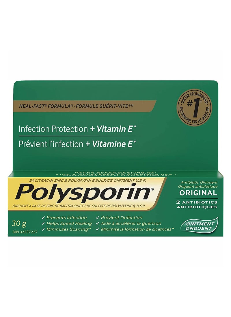 Polysporin - Antibiotic Ointment Heal-Fast formula, 30 g - Image 1