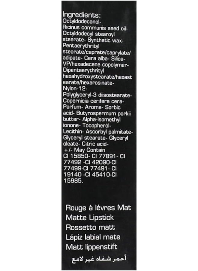 Cybele Matte Lipstick - No. 308 Deep Fuchsia
