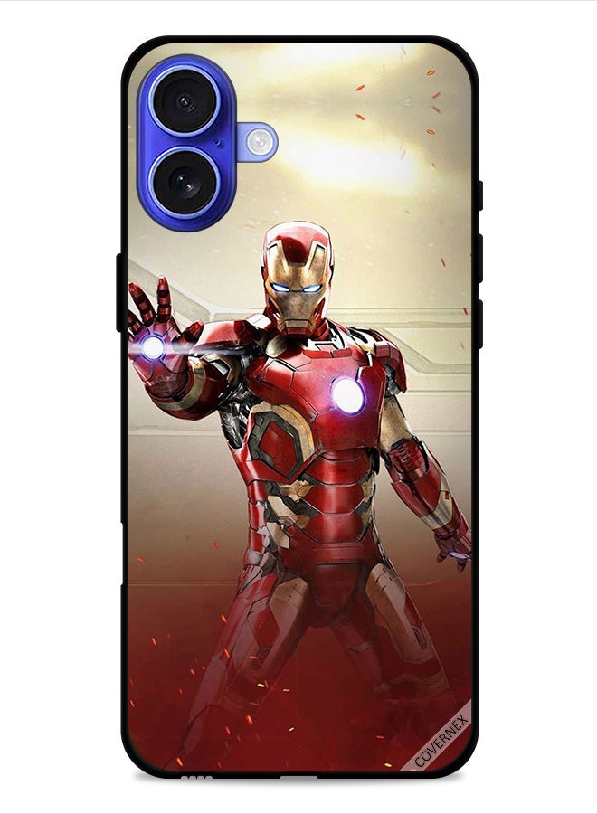 Covernex Apple iPhone 16 Protective Case Cover Iron Man Defense - Image 1