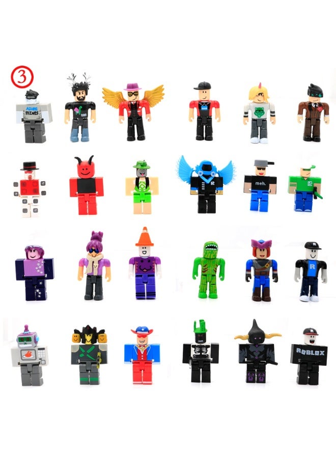 Y&D 24PCS Roblox Action Collection Figure Set