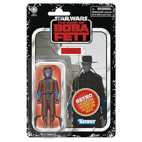 STAR WARS Retro Collection Cad Bane The Book of Boba Fett 375 Inch Collectible Action Figures Ages 4 and Up - Image 1