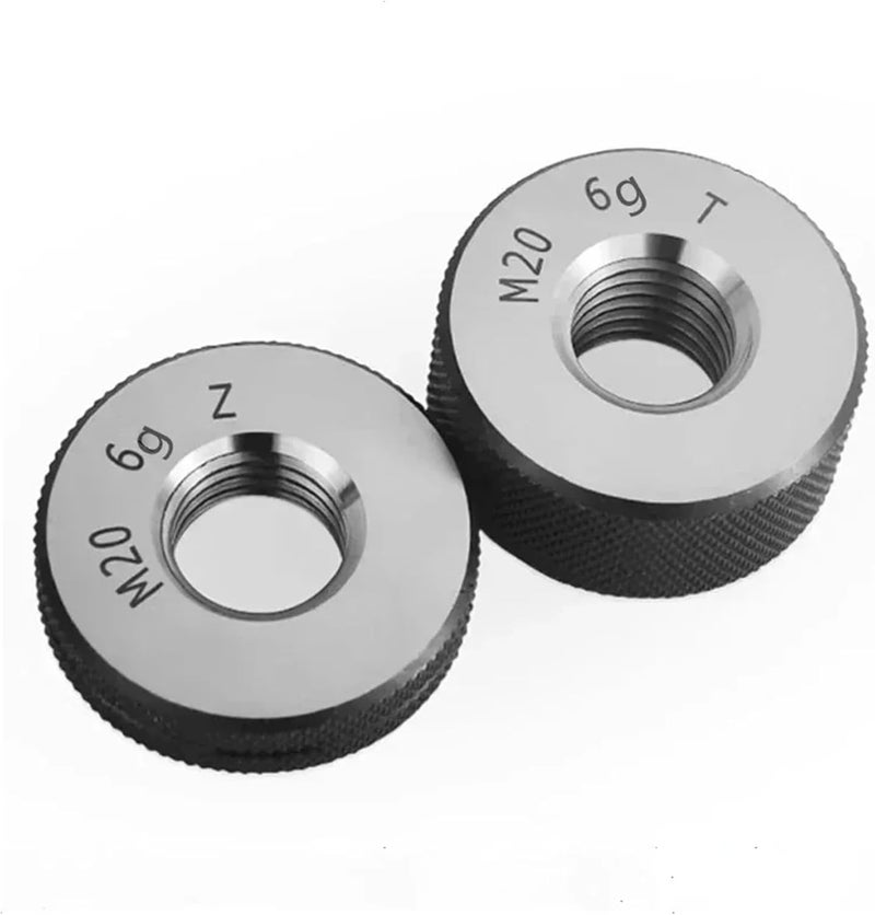Left-hand thread gauge, Metric 6g M1-M32-M42 GO/NO GO Precision Internal Screw Gage Fine,Pitch Test Tool(M20X1.5) - Image 1