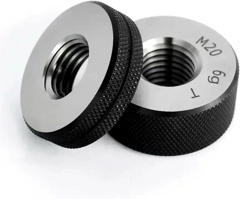 Left-hand thread gauge, Metric 6g M1-M32-M42 GO/NO GO Precision Internal Screw Gage Fine,Pitch Test Tool(M20X1.5) - Image 5