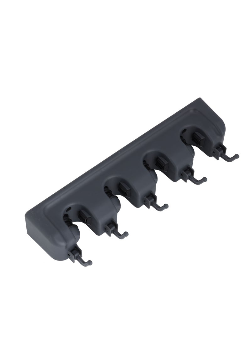 DELCASA Delcasa Mop Broom Holder with 5 Hooks and 4 Positions DC2391  - Image 2