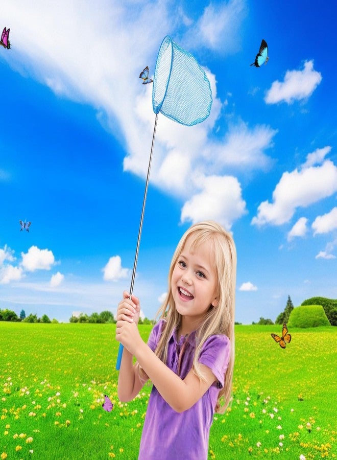 HDongany Outdoor Exploration Telescopic Bug-Catching Nets, Fishing Nets, Butterfly Nets for Children's Outdoor Exploration, Nature Exploration Toys (2 Pack) - Image 5